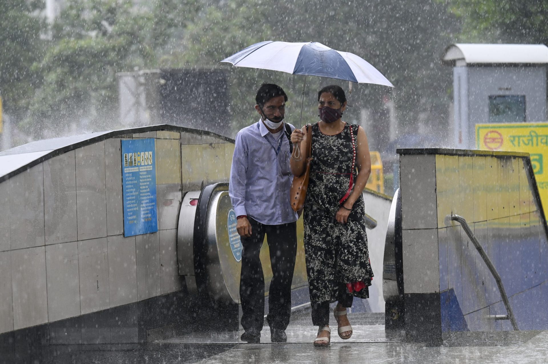 Sur Terre, l'eau de pluie impropre à la consommation