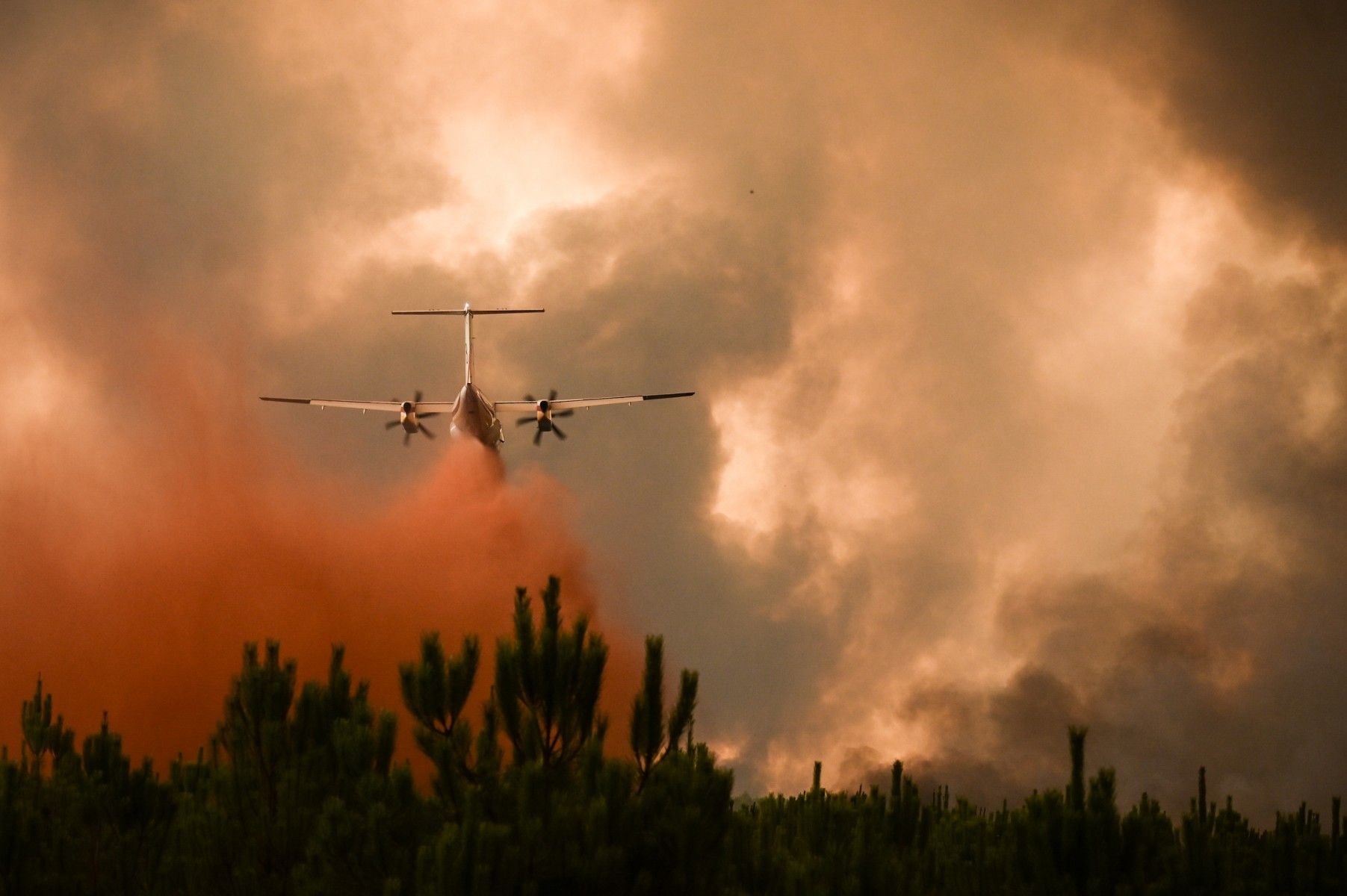 Incendies: l'Europe au secours de la France