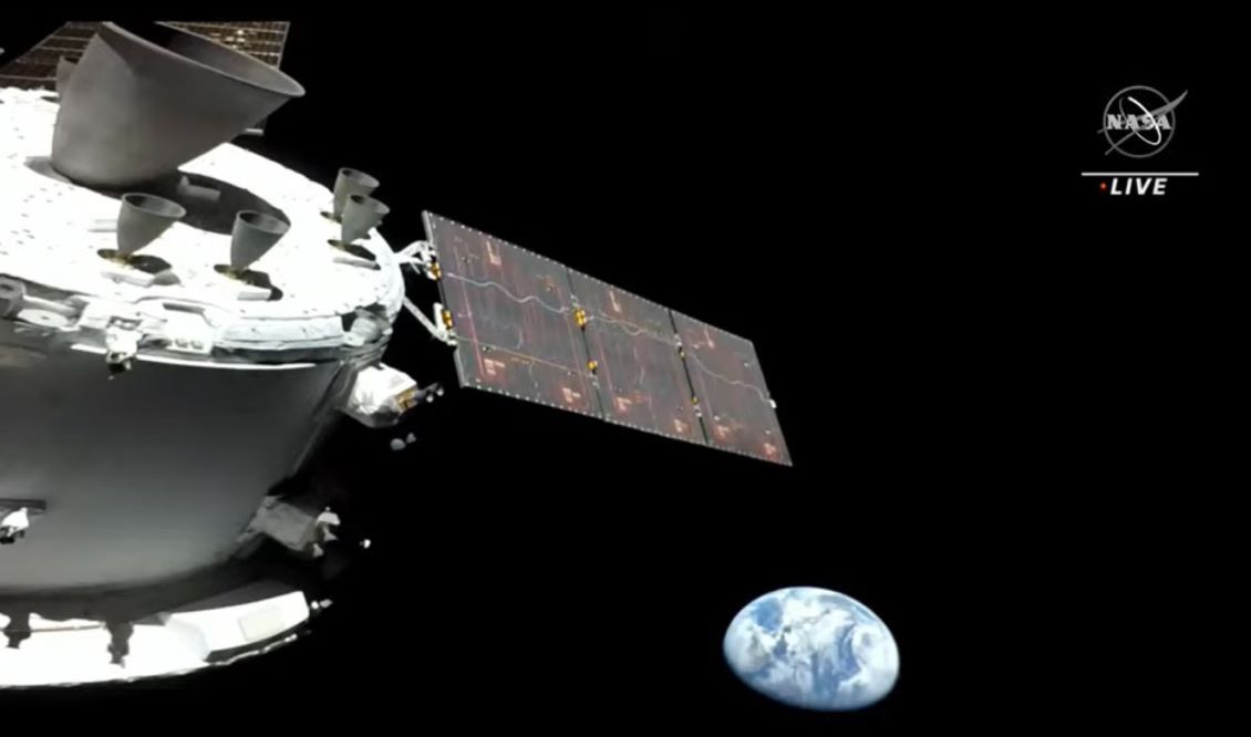 La capsule Orion de retour de son épopée lunaire