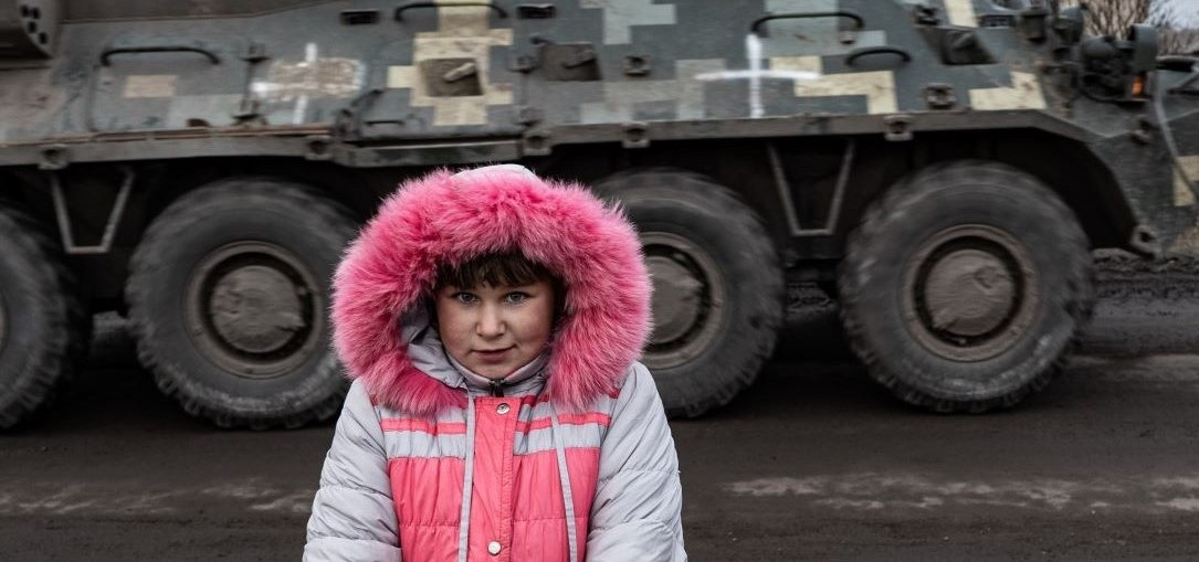 En Ukraine, les enfants de la guerre