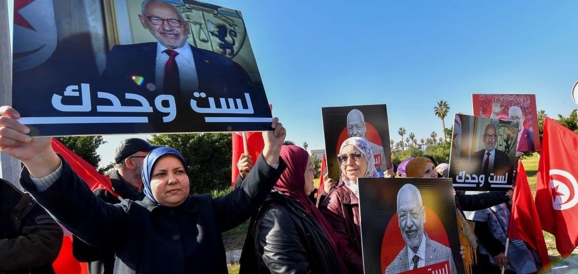 Tunisie: Ghannouchi placé en détention