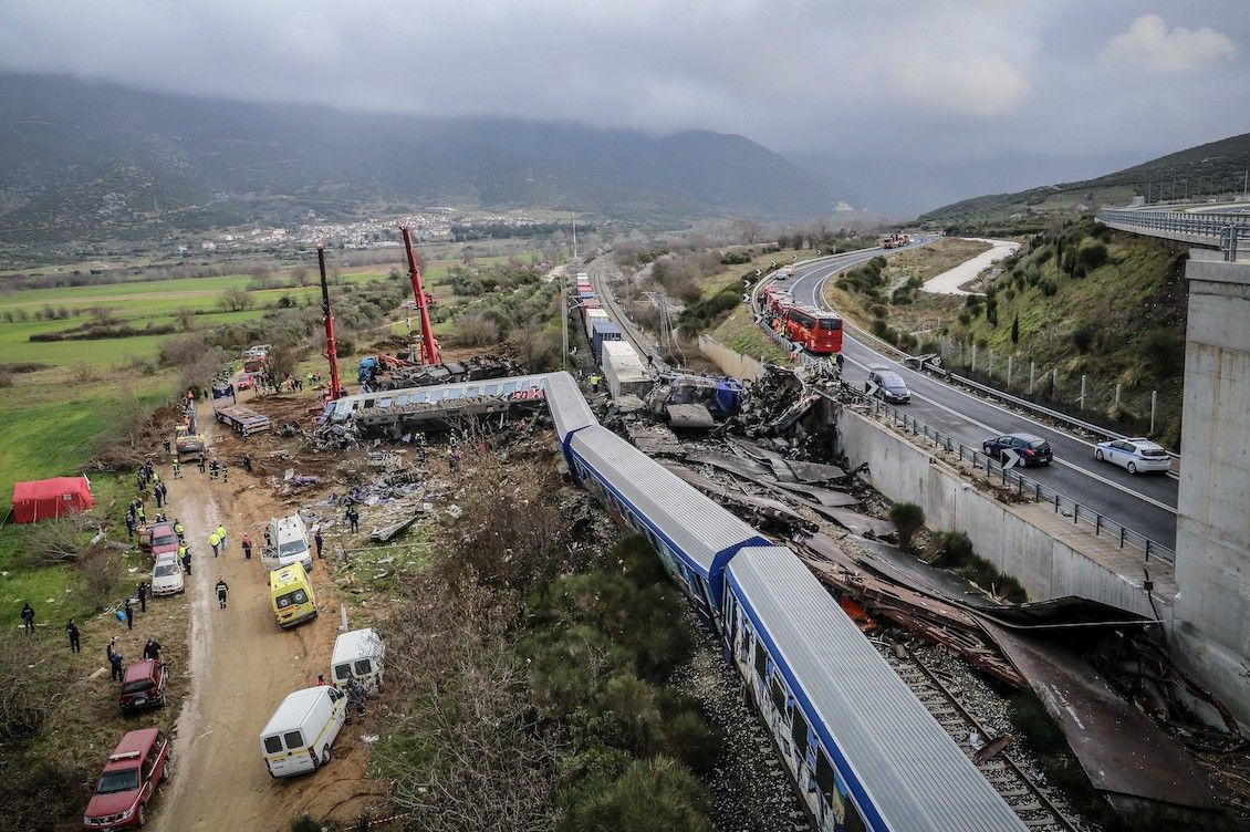 La Grèce choquée par l'accident de train le plus meurtrier de son histoire