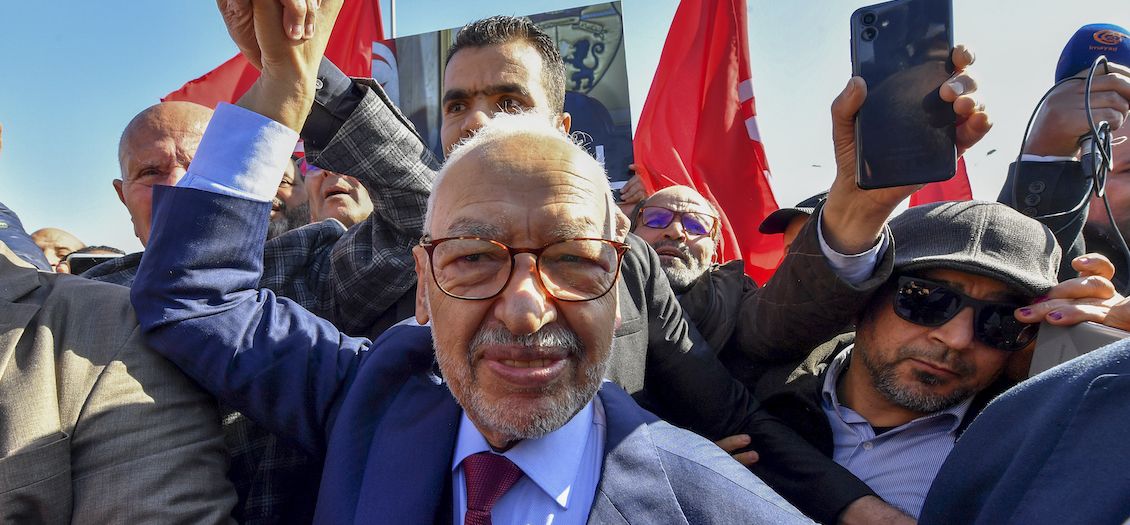 Tunisie: le chef de l'opposition Rached Ghannouchi arrêté