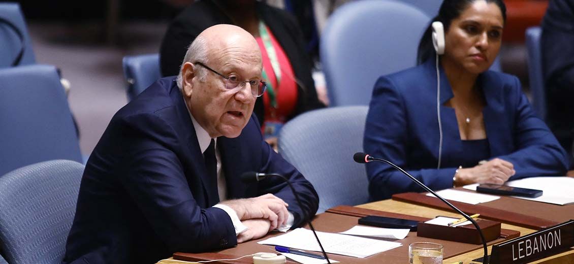 Mikati de New York: Israël mène une «guerre génocidaire» contre le Liban