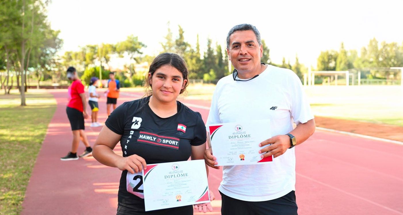 Athlétisme: Eliana Mouawad remet ça à Jamhour