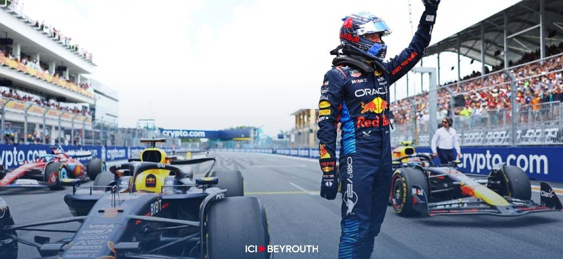 Formule 1: Verstappen en pole à Miami