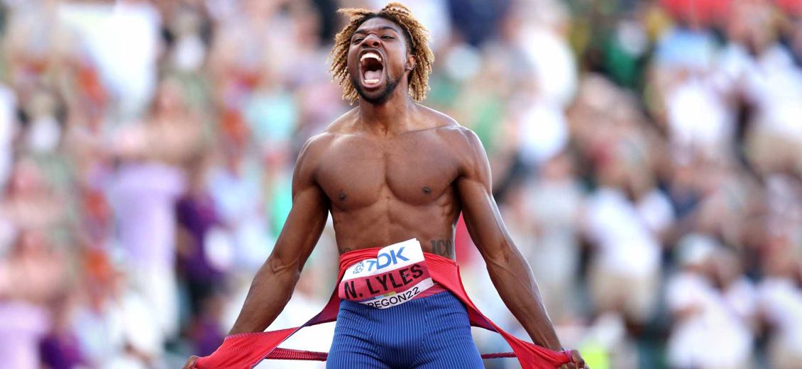 Athlétisme: Lyles et Jackson affolent le chrono sur 200 m