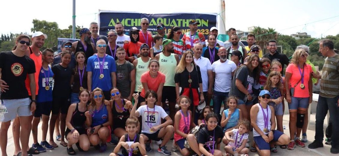 Aquathlon: Ali al-Zou’bi et Lindsay Nader champions du Liban