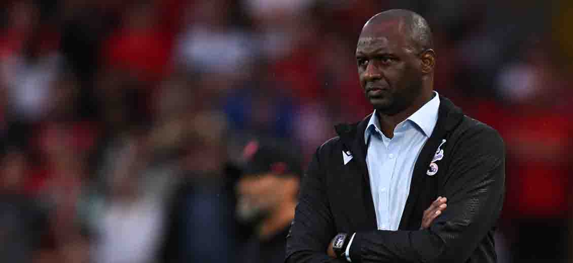 Patrick Vieira limogé de son poste d'entraîneur à Palace