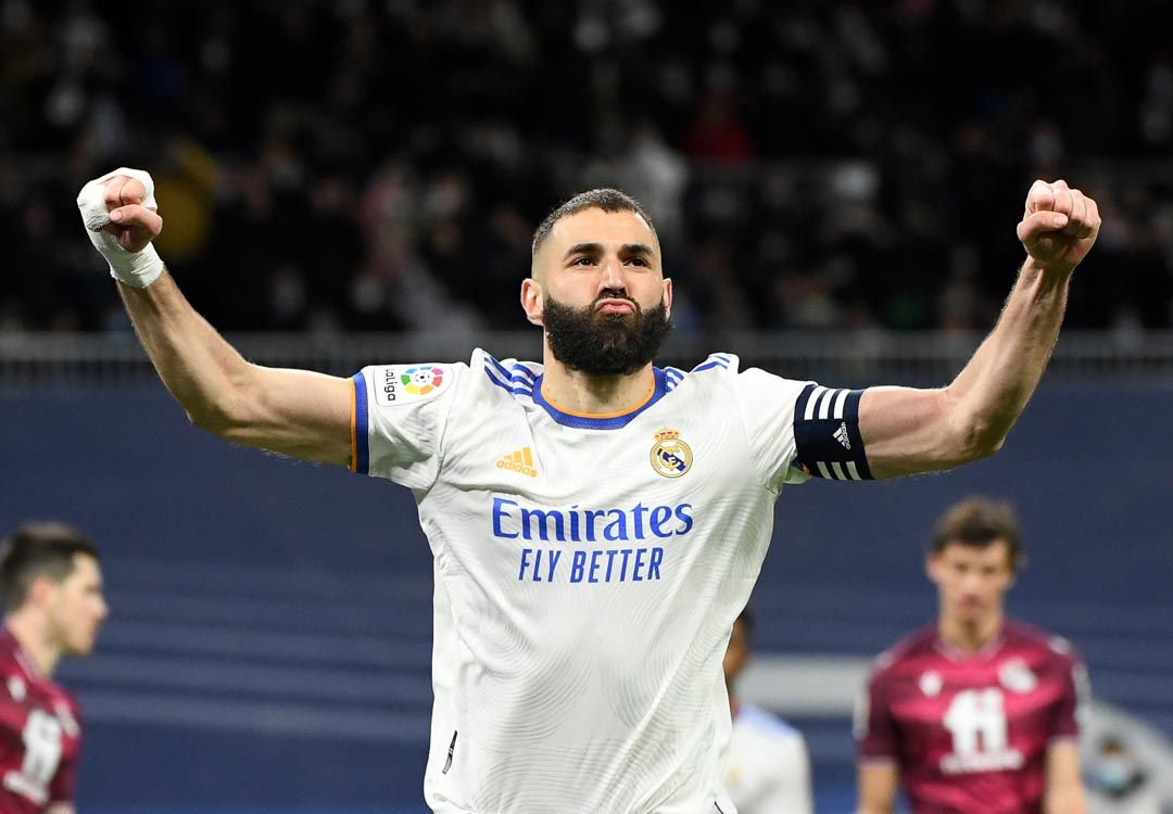 Karim Benzema vise un record de Cristiano Ronaldo