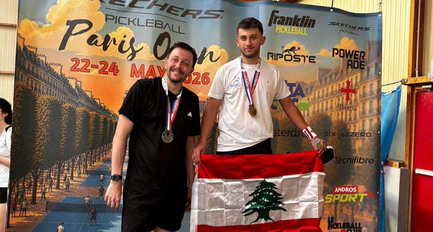 Élie Karam sacré à Paris, le pickleball libanais prend son envol