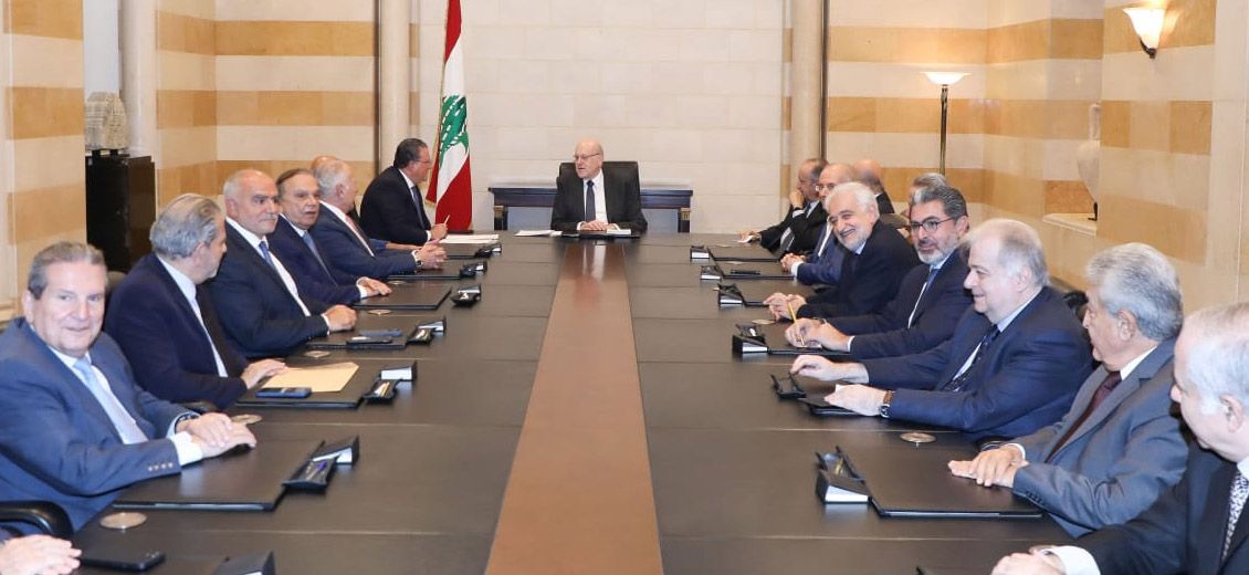 Les organismes économiques rencontrent Mikati et Mansouri