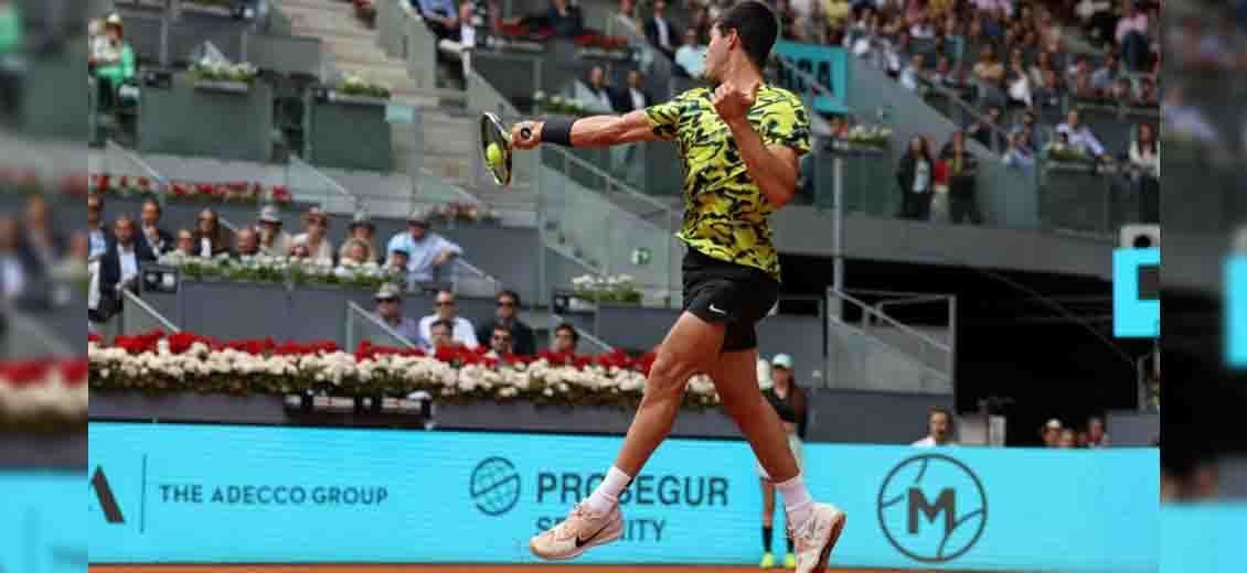 Tennis: Alcaraz à deux marches du doublé à Madrid