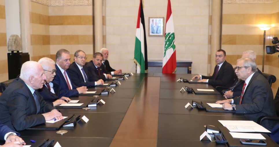 Armes palestiniennes: première réunion, vendredi, de la commission libano-palestinienne