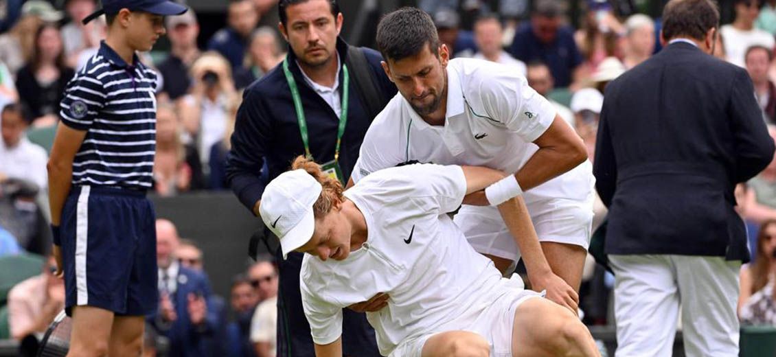 Wimbledon: Djokovic dans le dernier carré