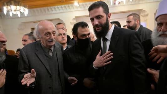 Joumblatt soumet un mémorandum en treize points à Ahmad el-Chareh: sur quoi porte-t-il?