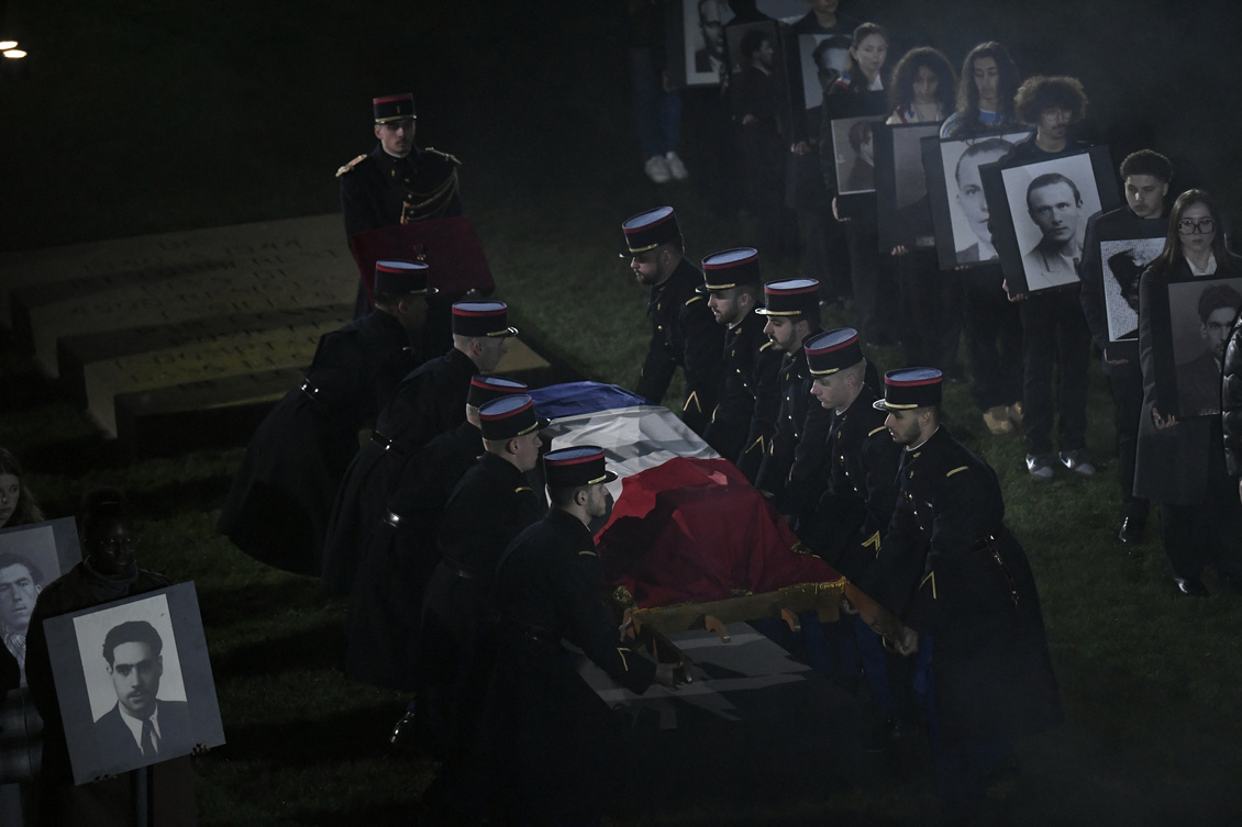 France: le résistant Missak Manouchian entre au Panthéon