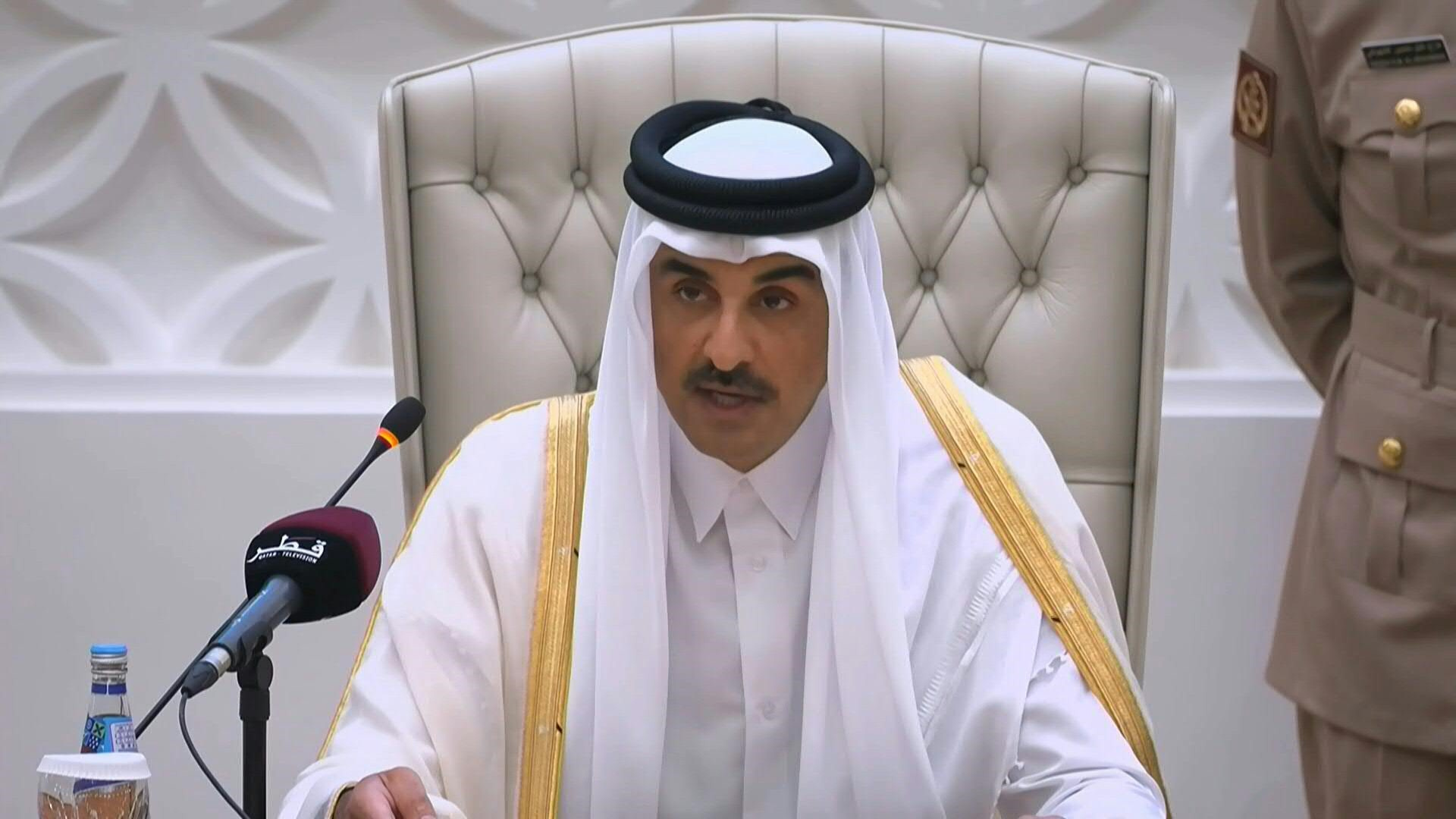 L’émir du Qatar en visite d'État au Royaume-Uni