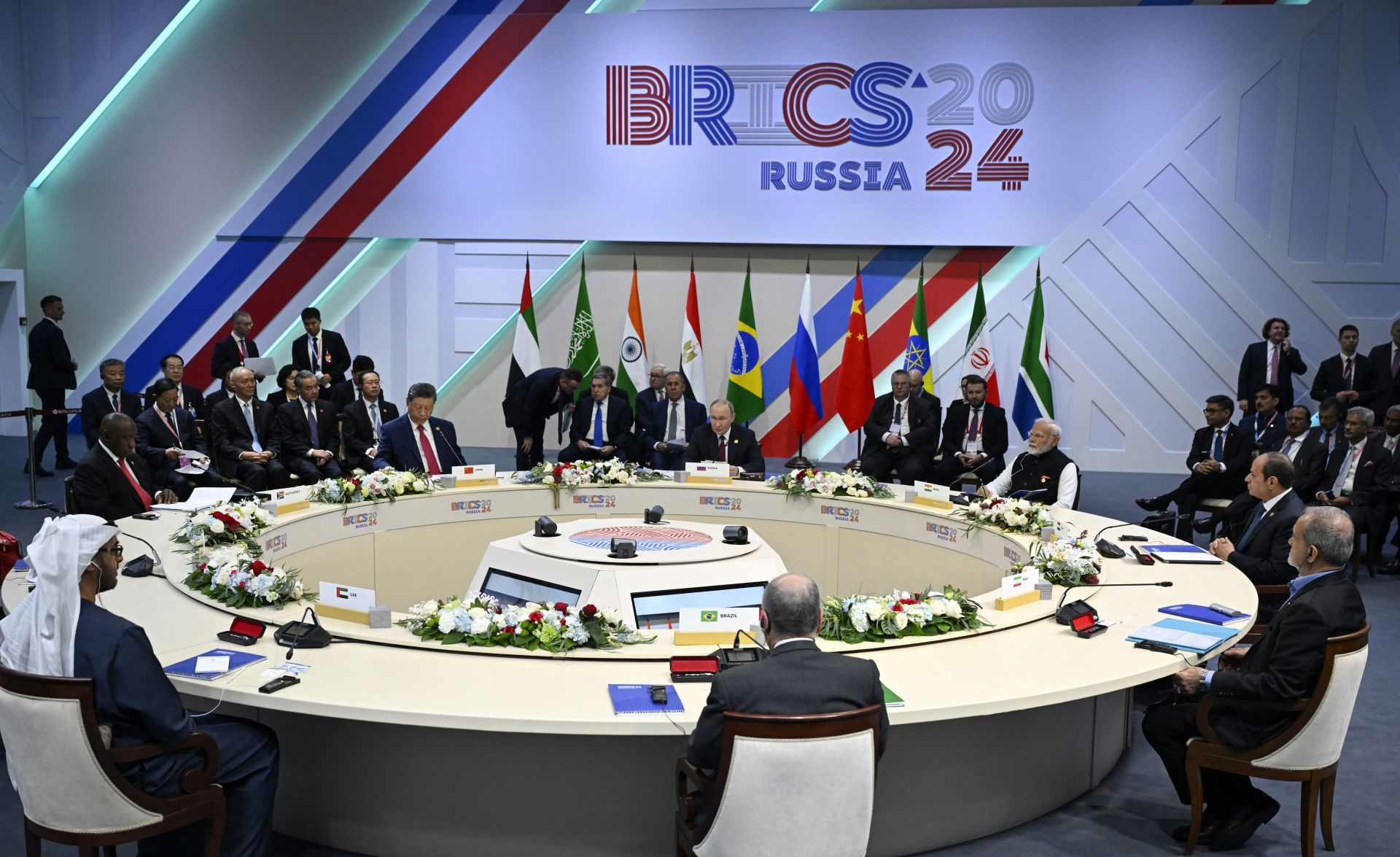 Sommet des Brics: Poutine salue l'avènement d'un \