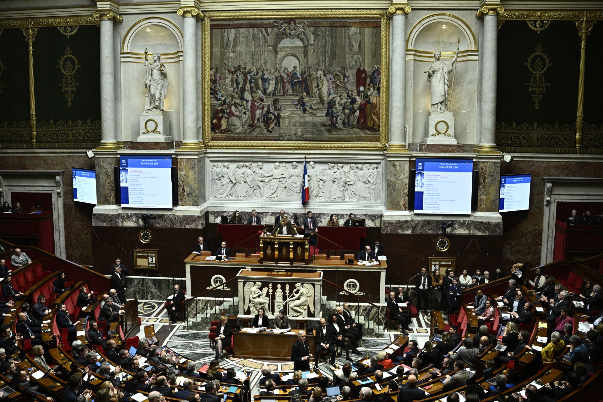 France: L'Assemblée se penche lundi sur la loi spéciale, en l'absence de budget