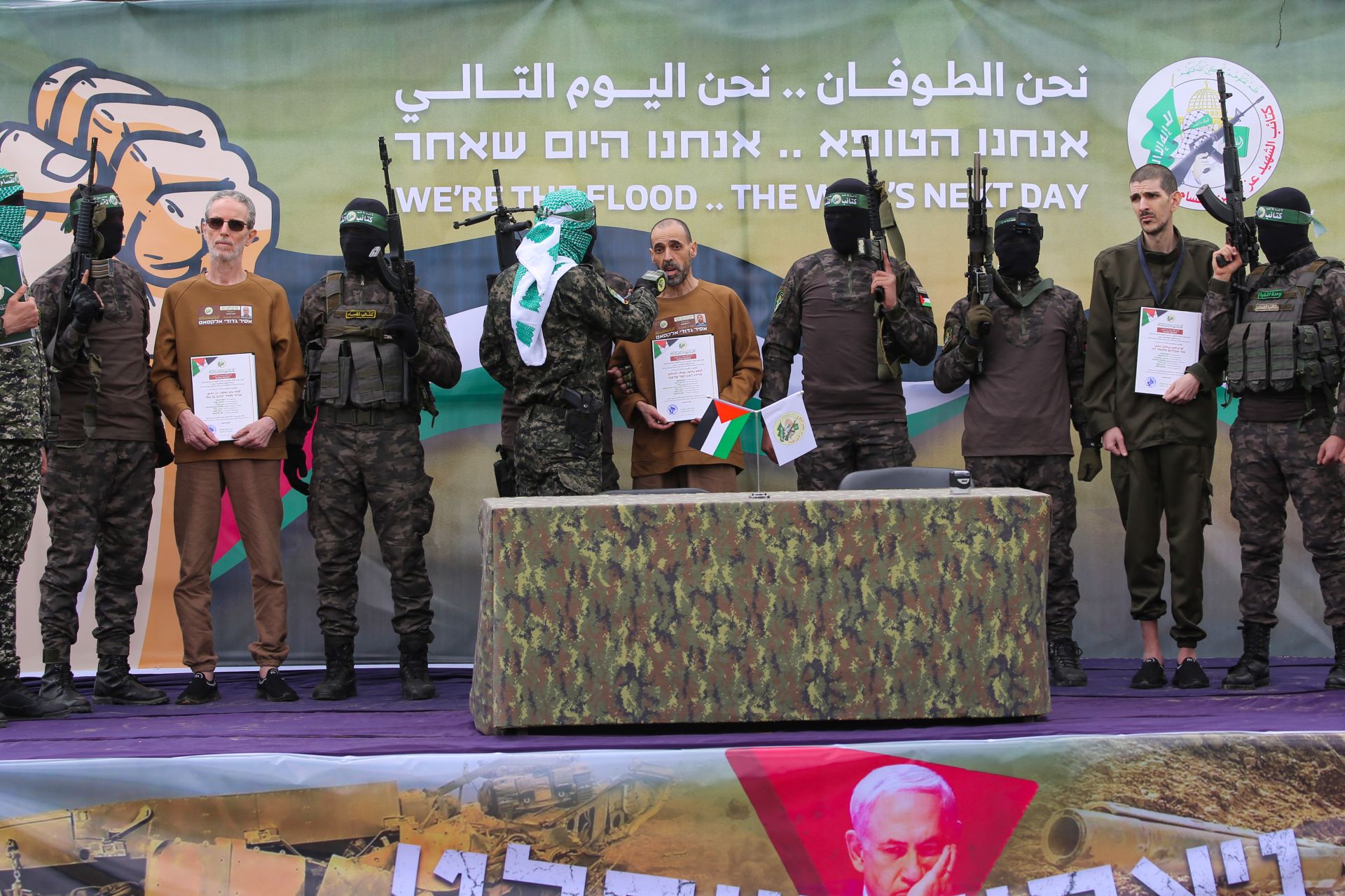 Le Hamas libère trois otages israéliens après 16 mois de captivité à Gaza