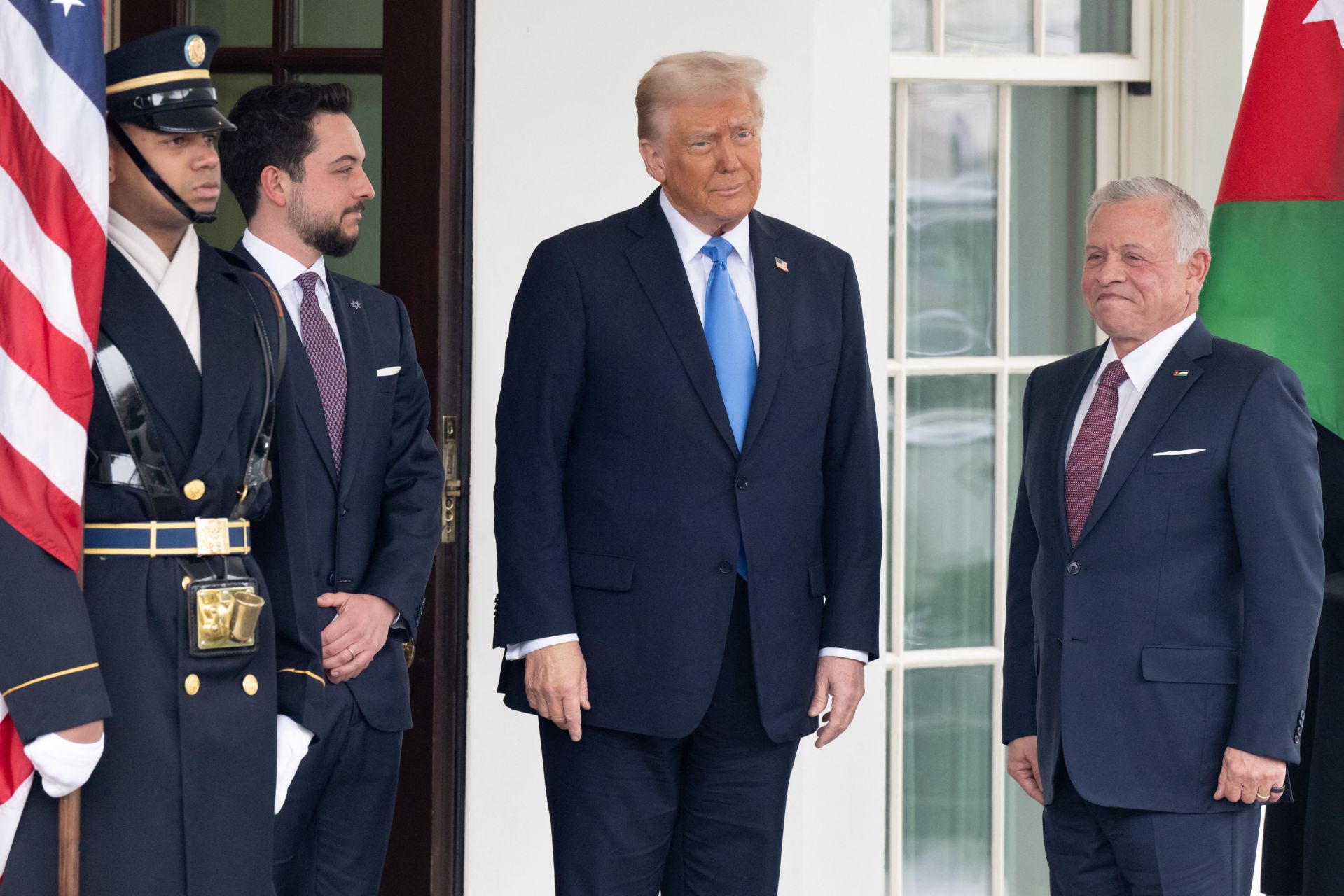 Reçu par Trump, le roi de Jordanie réitère sa \