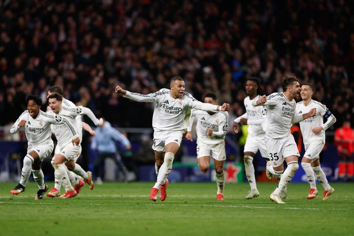 C1: le Real Madrid, immortel, élimine l'Atlético aux tirs au but et verra les quarts