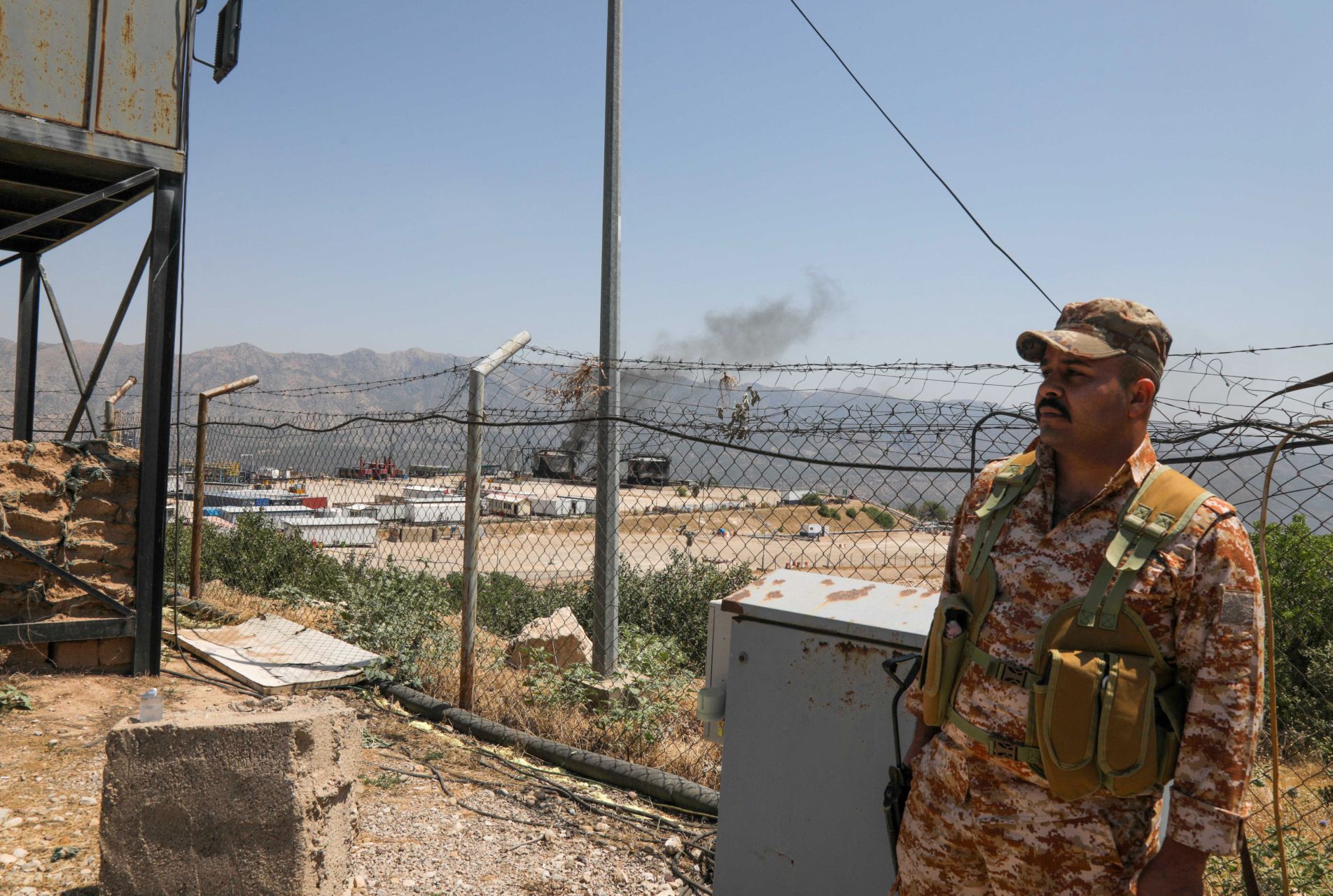 Un drone frappe le complexe gazier de Khor Mor et plonge le Kurdistan dans le noir