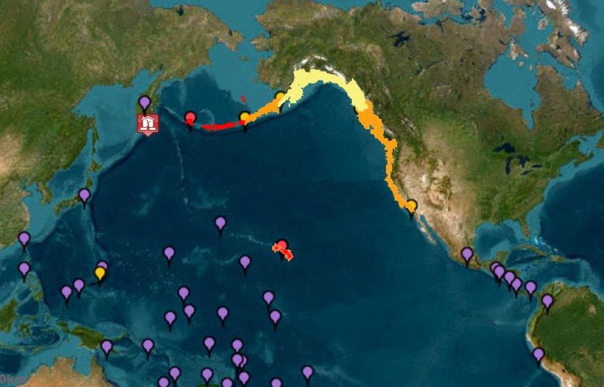 Alertes au tsunami dans tout le Pacifique après un gigantesque séisme au large de la Russie