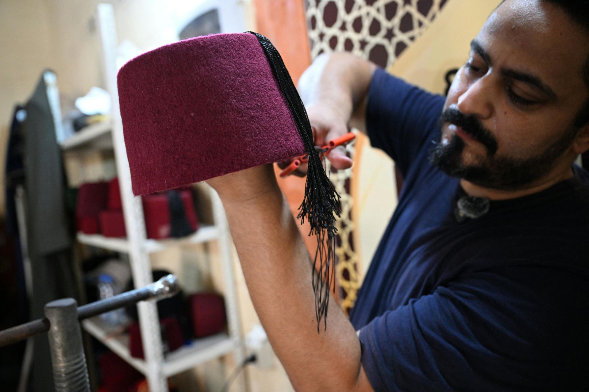 À Tripoli, le dernier artisan libanais de tarbouches perpétue un art en voie de disparition