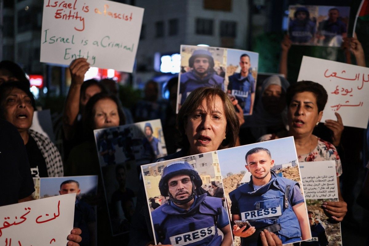Gaza: condamnations après la mort de journalistes dans une frappe ciblée israélienne