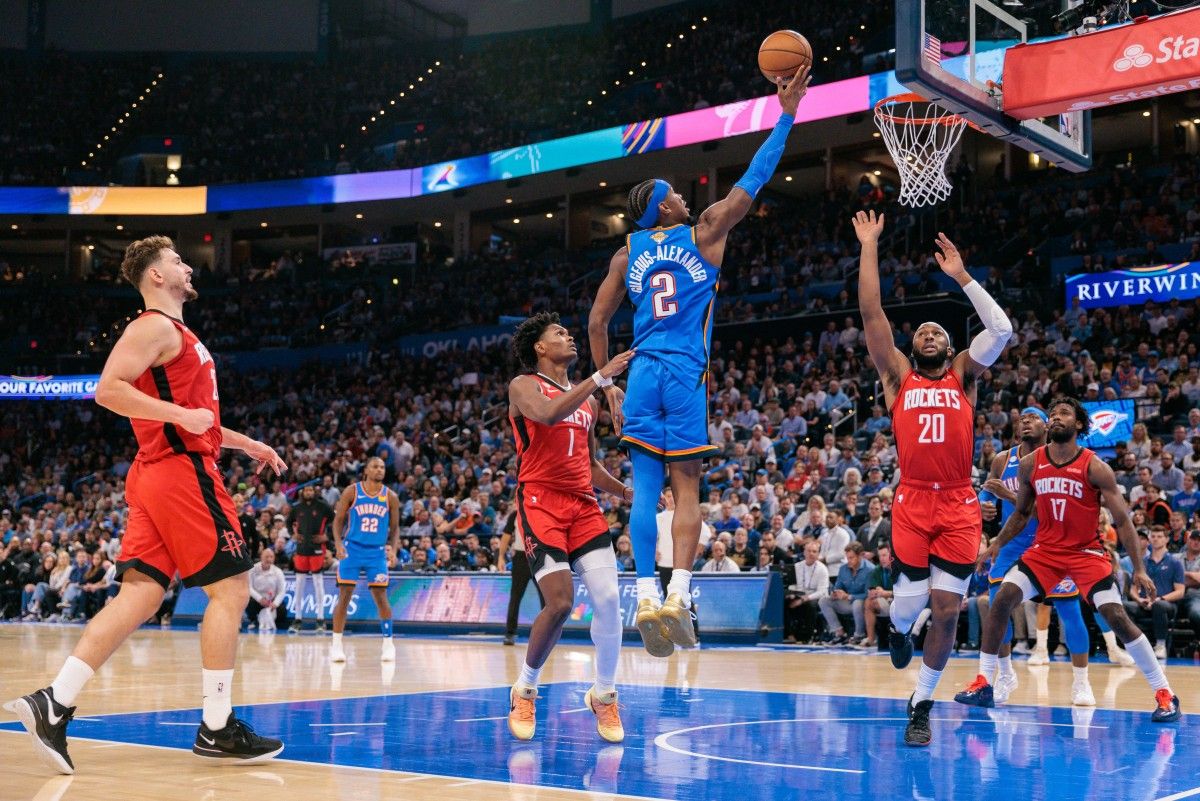 Reprise de la NBA: le Thunder bat les Rockets en champion, avec une pointe de nostalgie