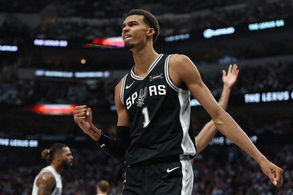 NBA: spectacle total de Wembanyama, 40 points pour son retour huit mois après