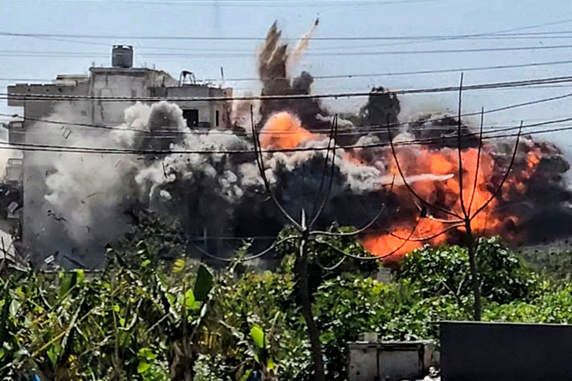 Frappe israélienne sur la région de Tyr après un avertissement