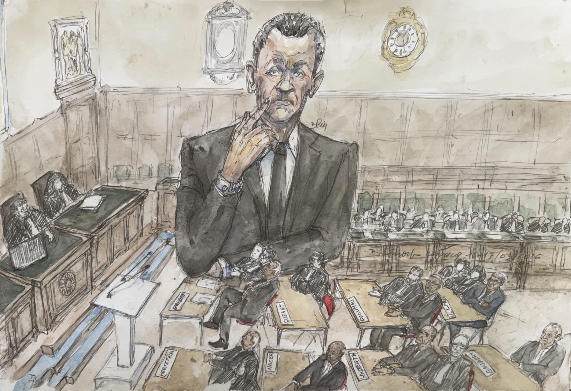 Au procès sur le financement libyen, sept ans de prison requis contre Sarkozy