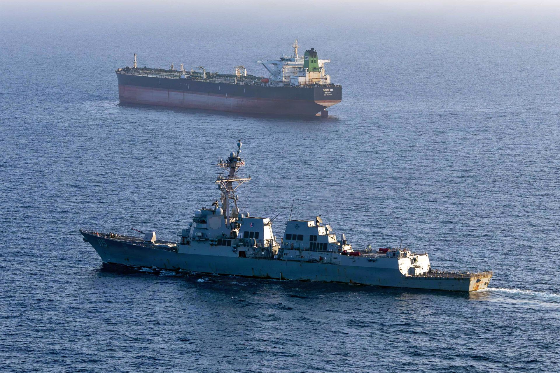L'armée américaine dit avoir «détruit» trois pétroliers iraniens