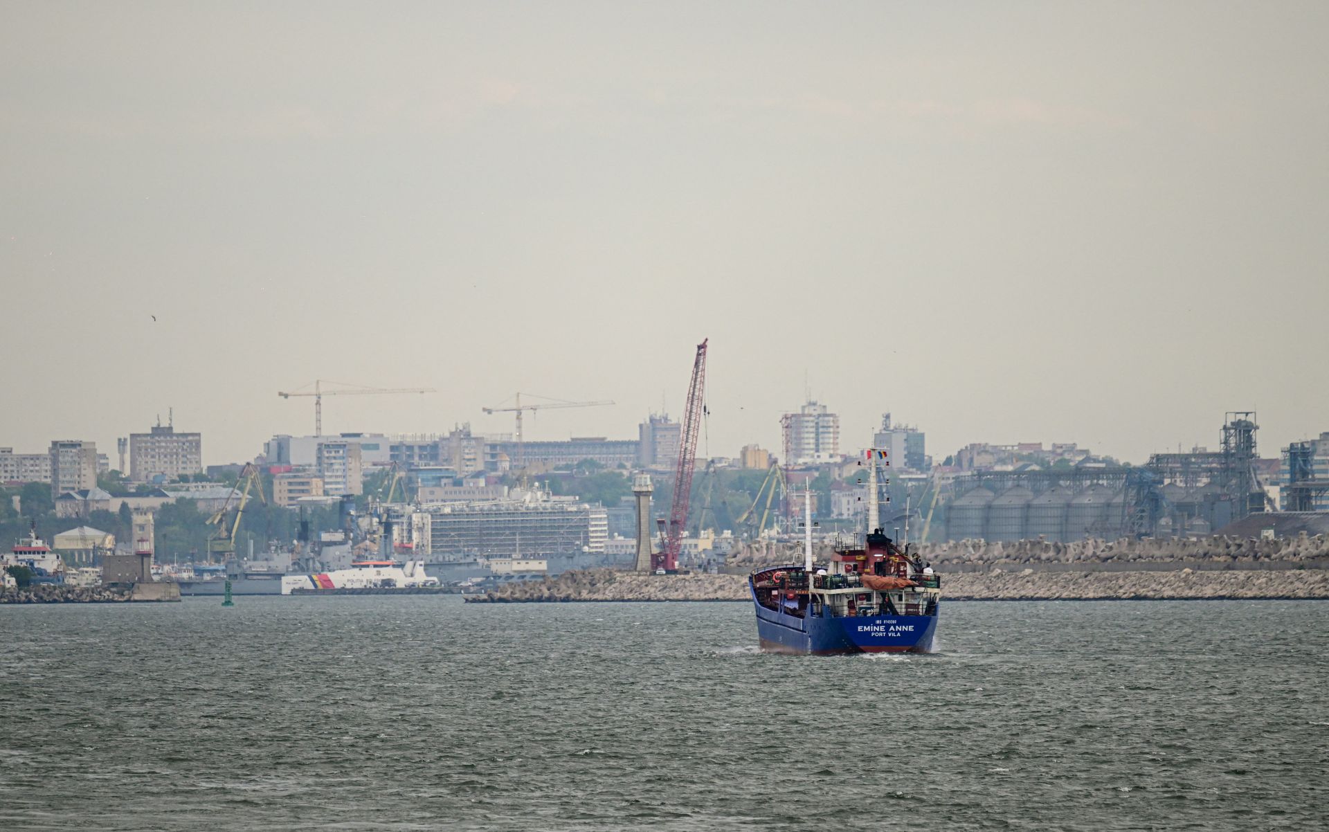 Un drone maritime ukrainien explose dans un port roumain sans faire de blessés