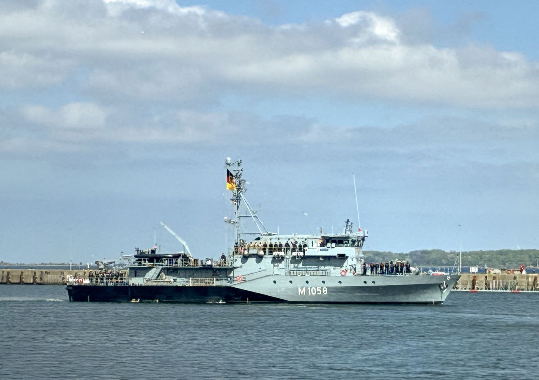 L'armée allemande va retirer deux navires de la région de la mer Rouge