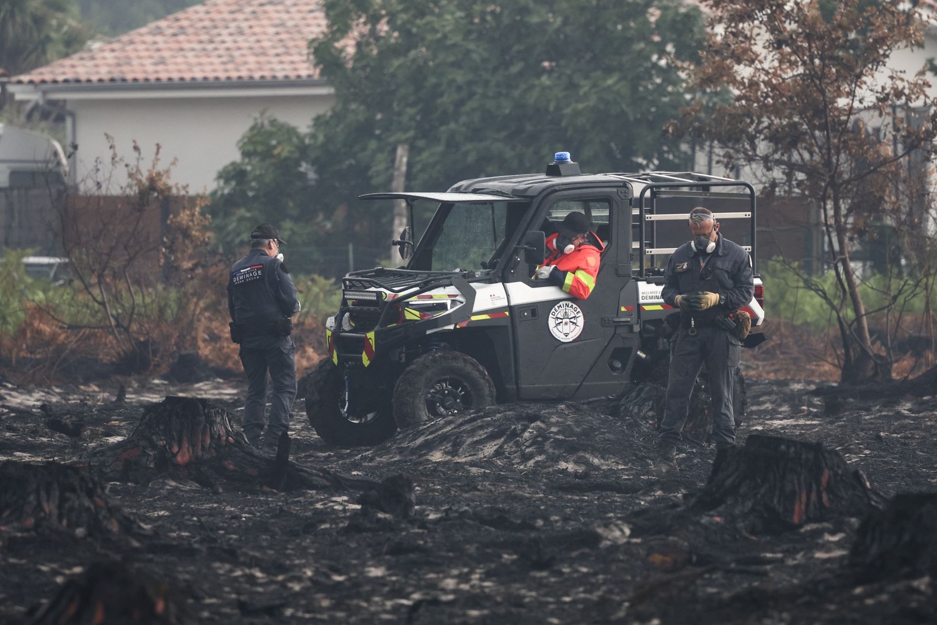 France: le mégafeu révèle des obus de la Seconde Guerre mondiale