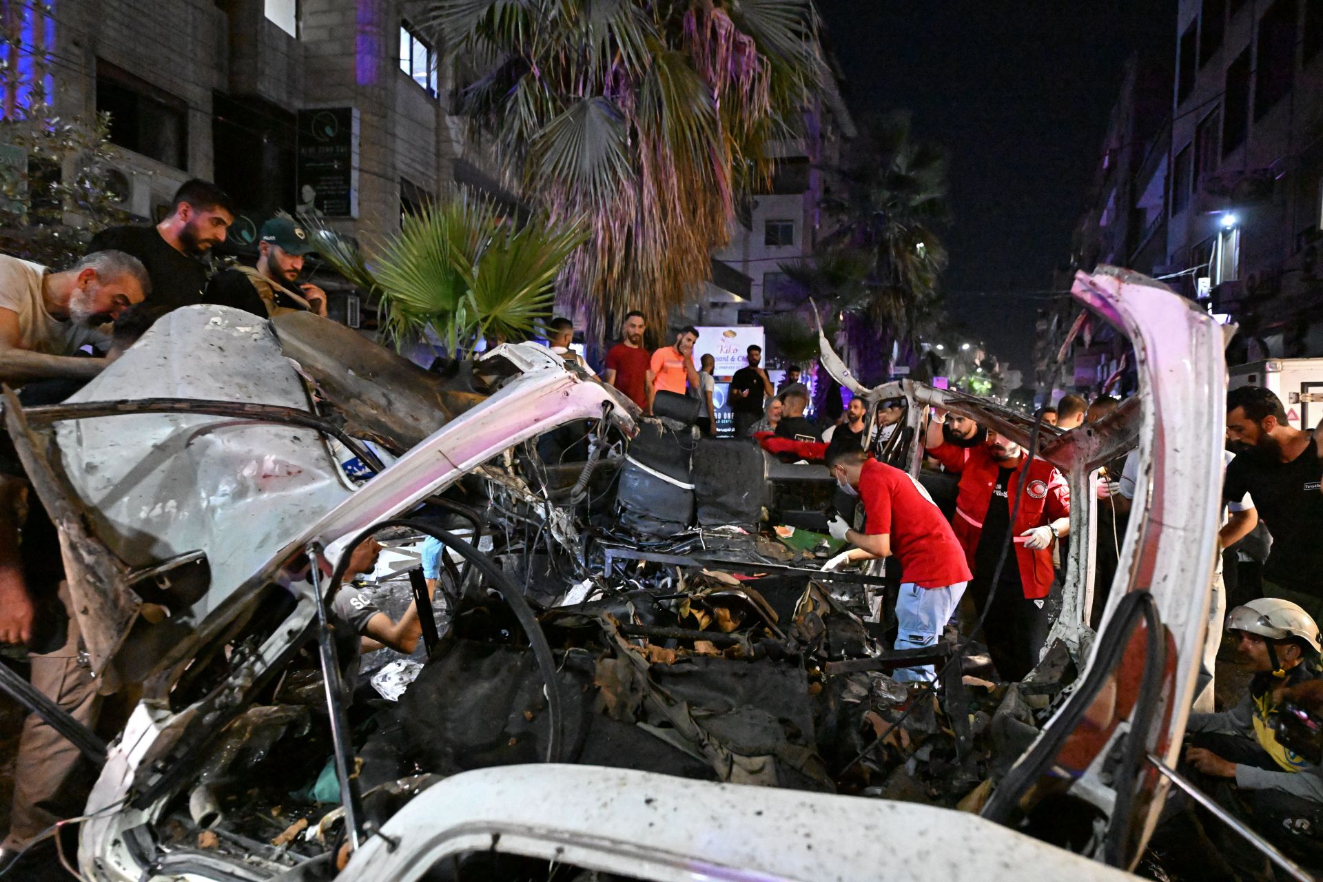 L'explosion d'une bombe dans un bus fait deux morts près de Damas