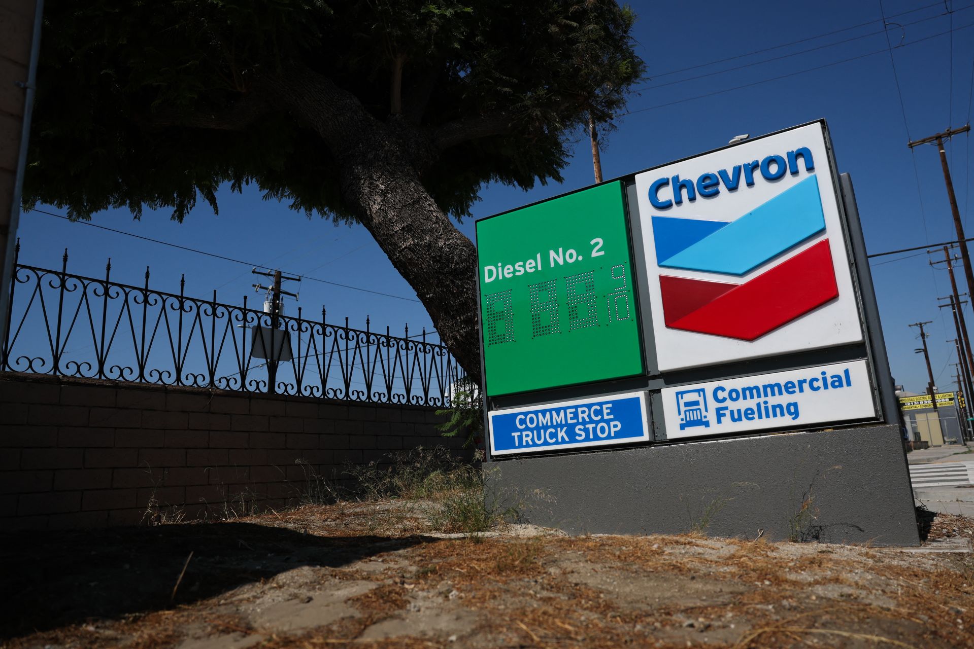 Le diesel à un prix record aux États-Unis, à 5,85 dollars le gallon