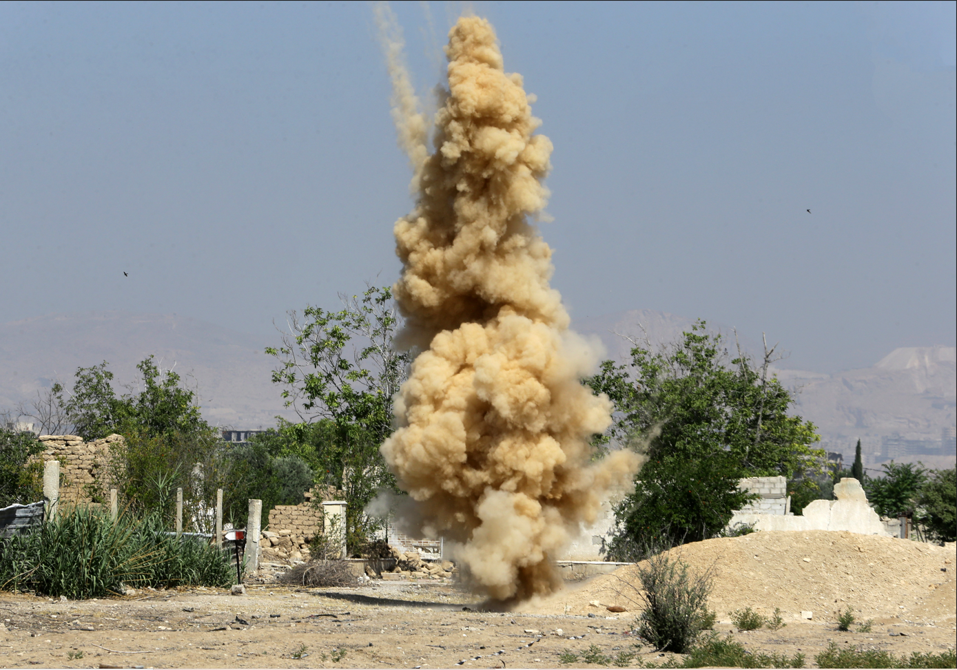 La guerre des mines continue de meurtrir la Syrie