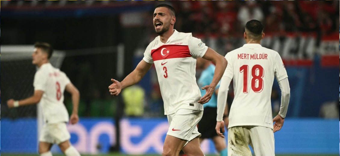 Euro-2024: la Turquie surprend l'Autriche grâce au doublé du défenseur Demiral