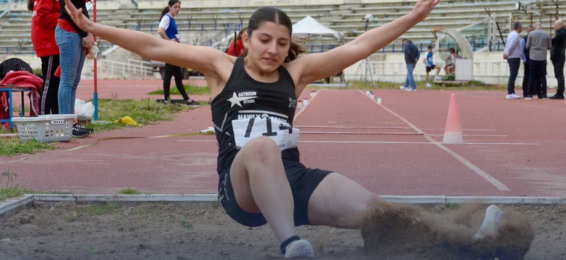 Meeting d'athlétisme à la Cité sportive Camille Chamoun