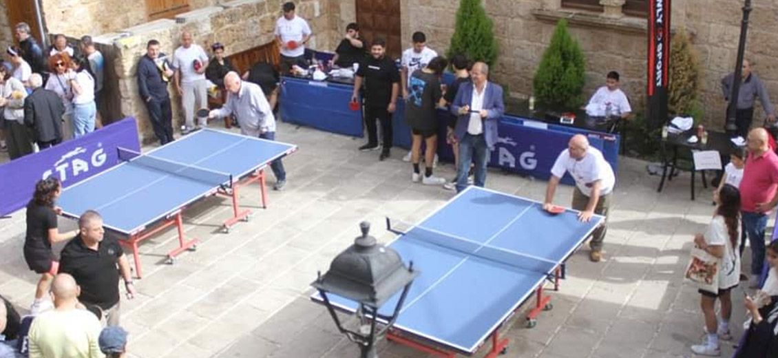 Batroun accueille la journée mondiale de tennis de table