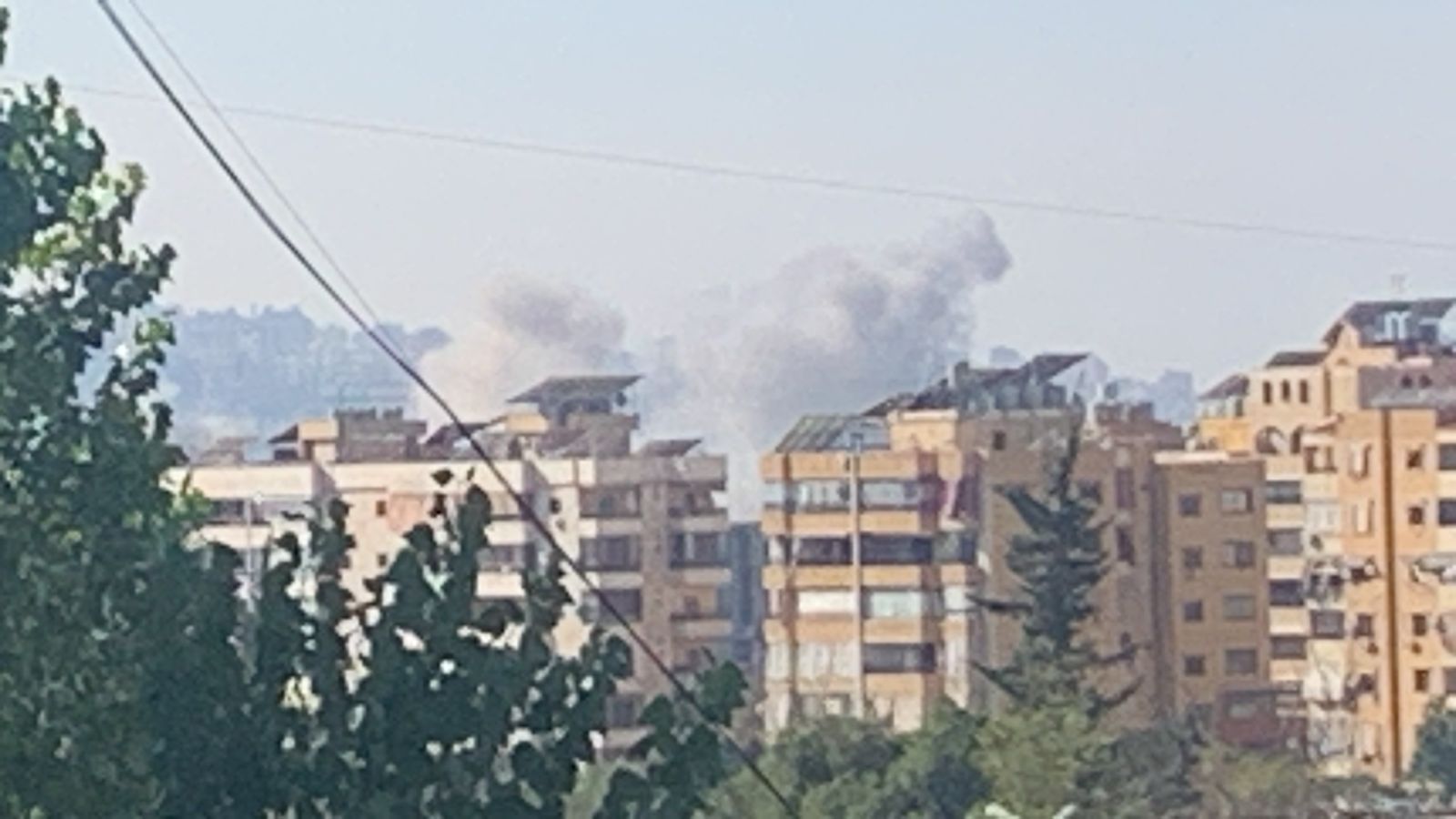 Frappes israéliennes en cours sur la banlieue sud de Beyrouth, pour la troisième journée consecutive, après un nouvel appel à l'évacuation