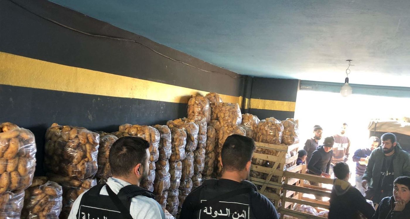 Contrebande: huit tonnes de pommes de terre saisies au Akkar