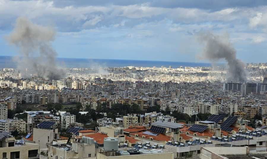 Troisième salve de frappes israéliennes contre la banlieue sud de Beyrouth