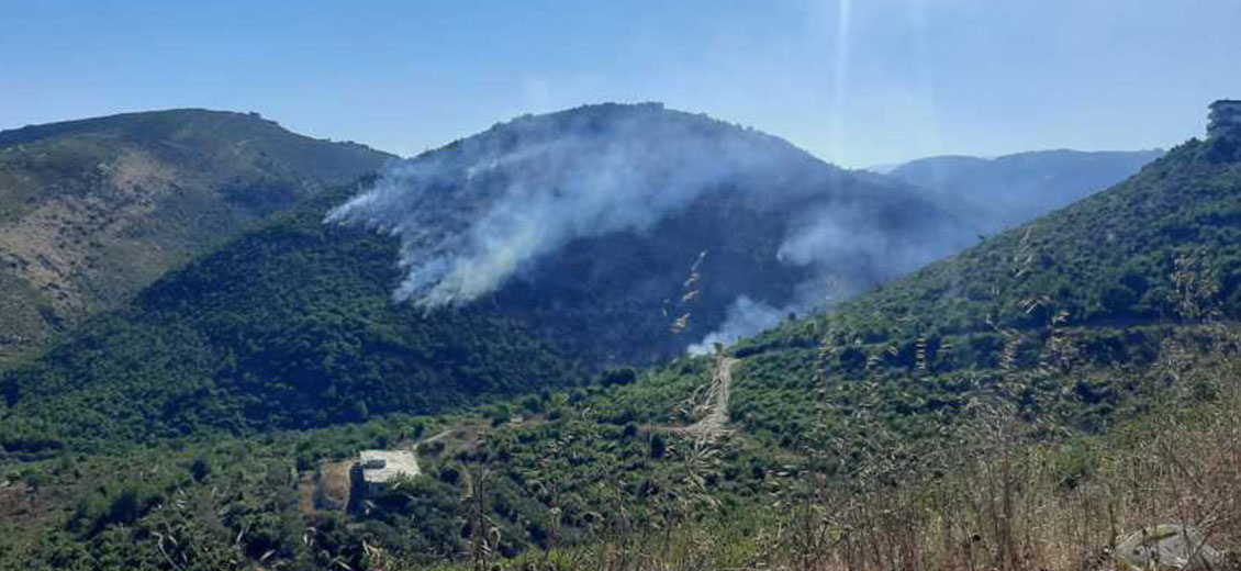 L'énorme incendie du Akkar maîtrisé par l'armée