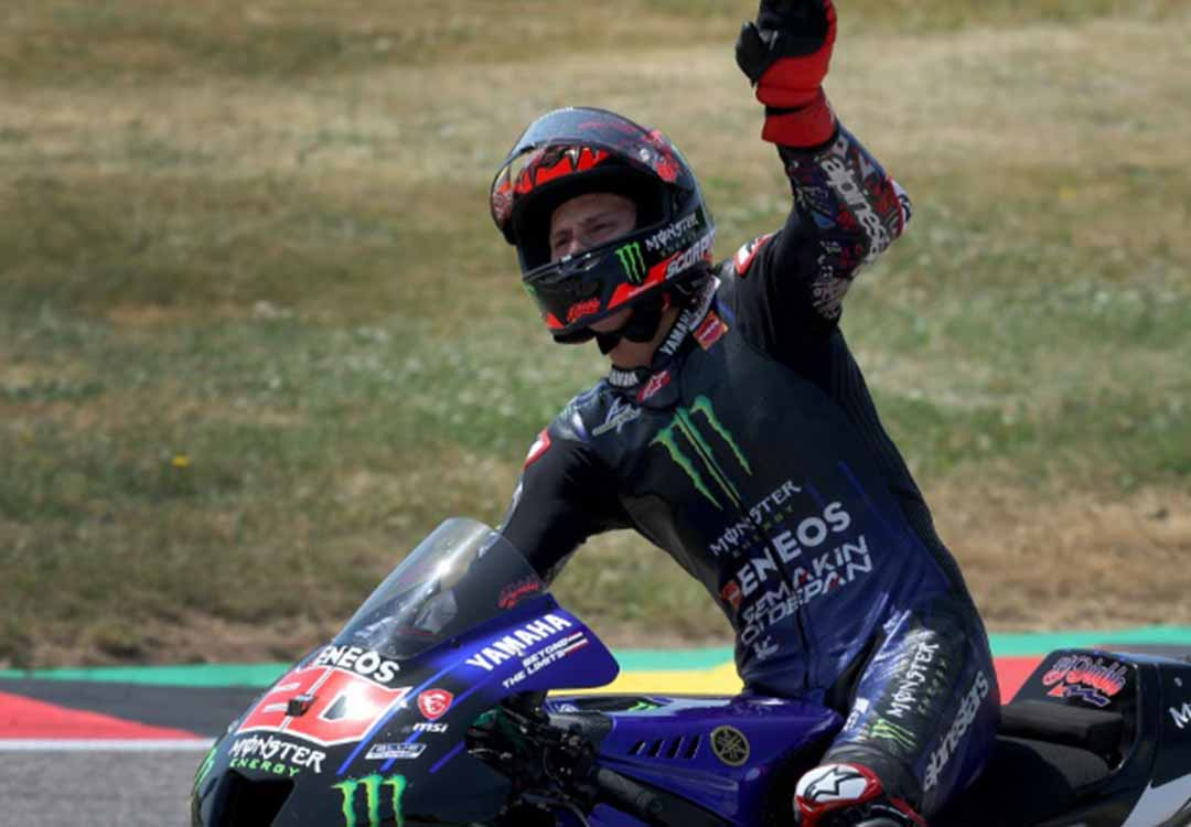 MotoGP: doublé français en Allemagne, Quartararo vainqueur devant Zarco